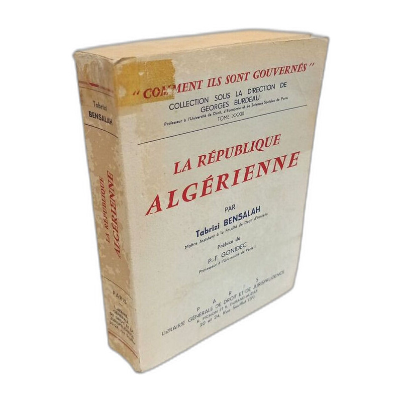 La république algérienne