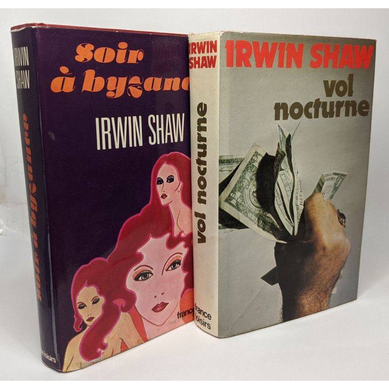 Soir à Byzance + Vol nocturne --- 2 livres