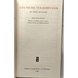 Deutsche volksbücher in drei bänden - DRITTER BAND