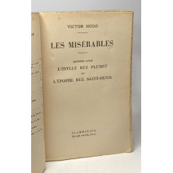 Les misérables - TOME I: Fantine Cosette + TOME II: Cosette (fin)...