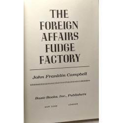 Foreign Affairs Fudge Factory