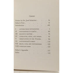Letters from Ludwig Wittgenstein with a Memoir