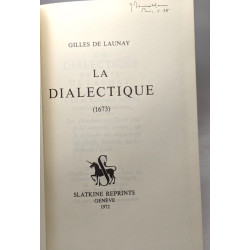 La dialectique (1673)