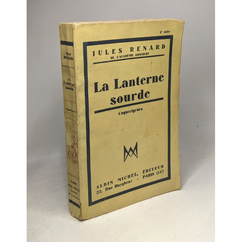 La lanterne sourde - Coquecigrues