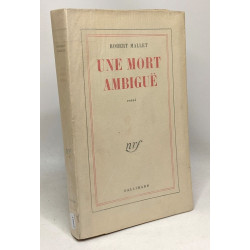 Une mort ambiguë