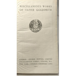 Miscellaneous works of