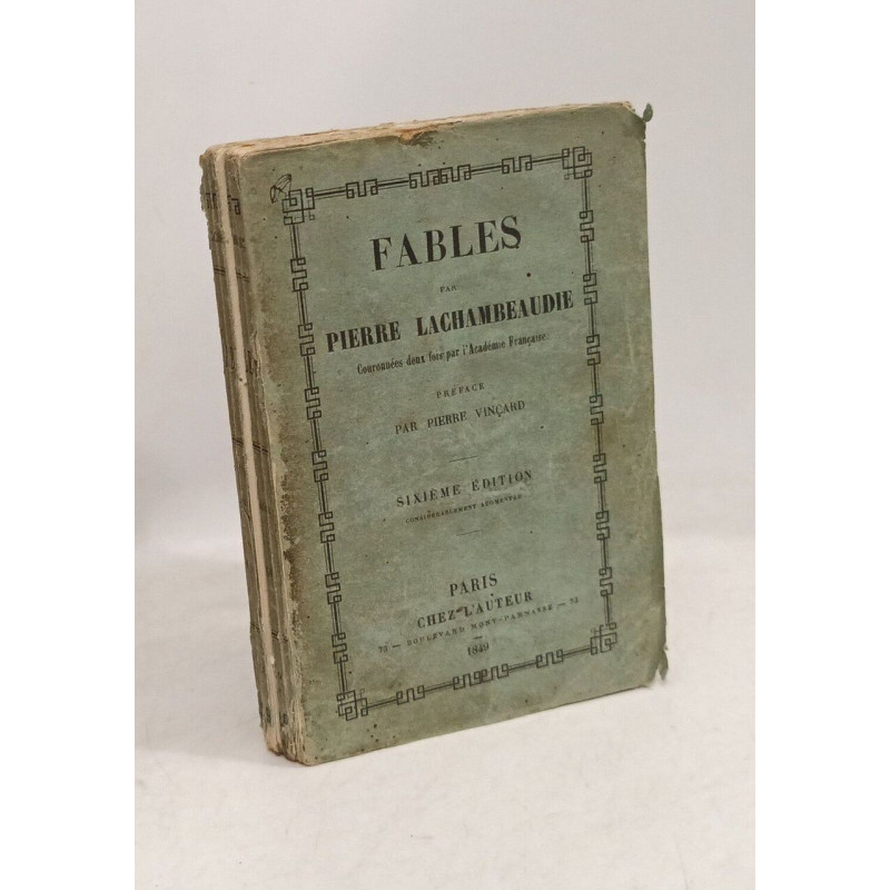 Fables --- 6e éd