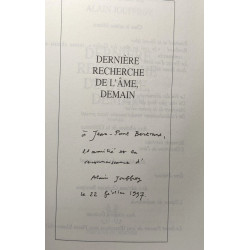 Dernière recherche de l'âme demain