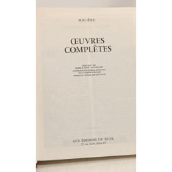Oeuvres complètes de Molière