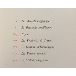 Theatre de Moliere - VOLUME 1 -2 - 3 - 4