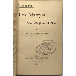 Les martyrs de septembre