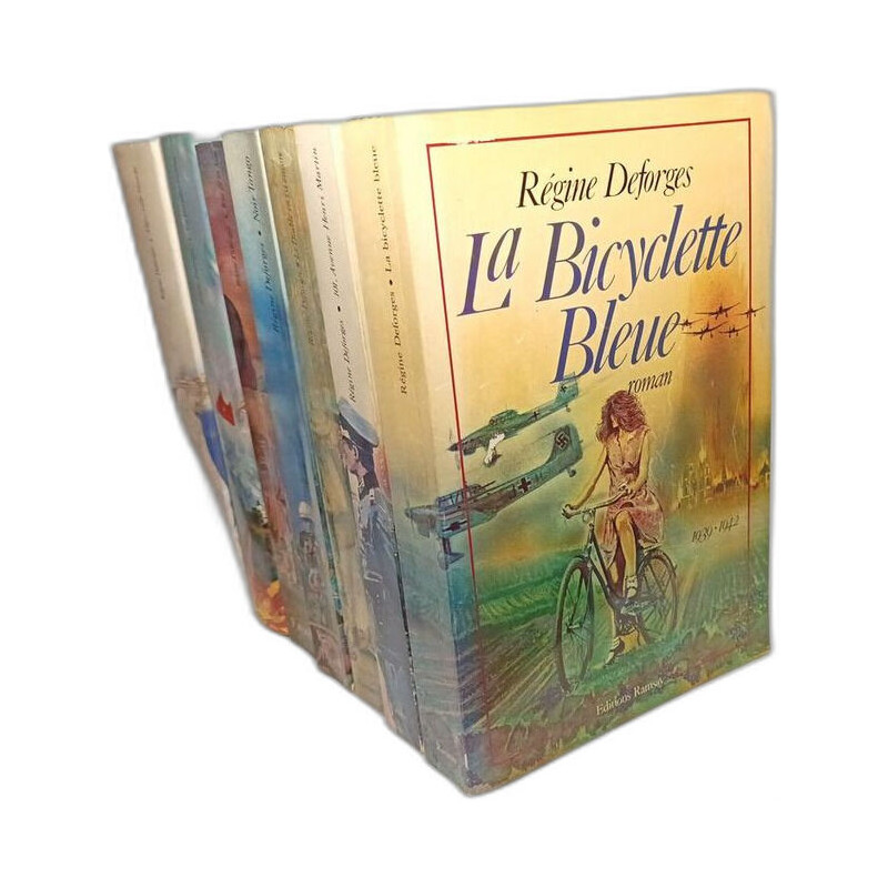 La byciclette bleue tome I II III + Noir Tango + Rue de la soie +...