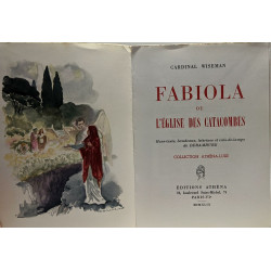 Fabiola ou l'église des catacombes - hors texte bandeaux lettrines...