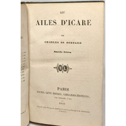 Les ailes d'Icare - nouvelle édition