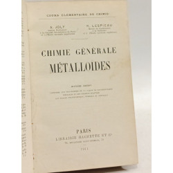 Chimie générale métalloïdes