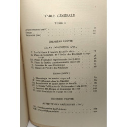 Saint Dominique - l'idée l'homme et l'oeuvre - TOME 1: étapes +...