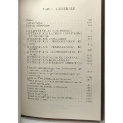Histoire des littératures / tome 1 (1962) : littératures anciennes...