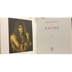 Théâtre complet - Racine - TOME I II et III - collection héritage...