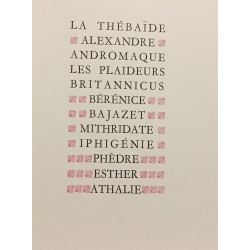 Théâtre complet - Racine - TOME I II et III - collection héritage...