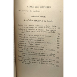 Le monde grec et sa pensée - TOME 2 (1944) + TOME 3 (1944) + TOME...