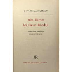 Miss Harriet Les Soeurs Rondoli