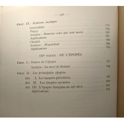Guide du Lyrisme et de l'Epopée / collection Saint-Aubain --- 2e...