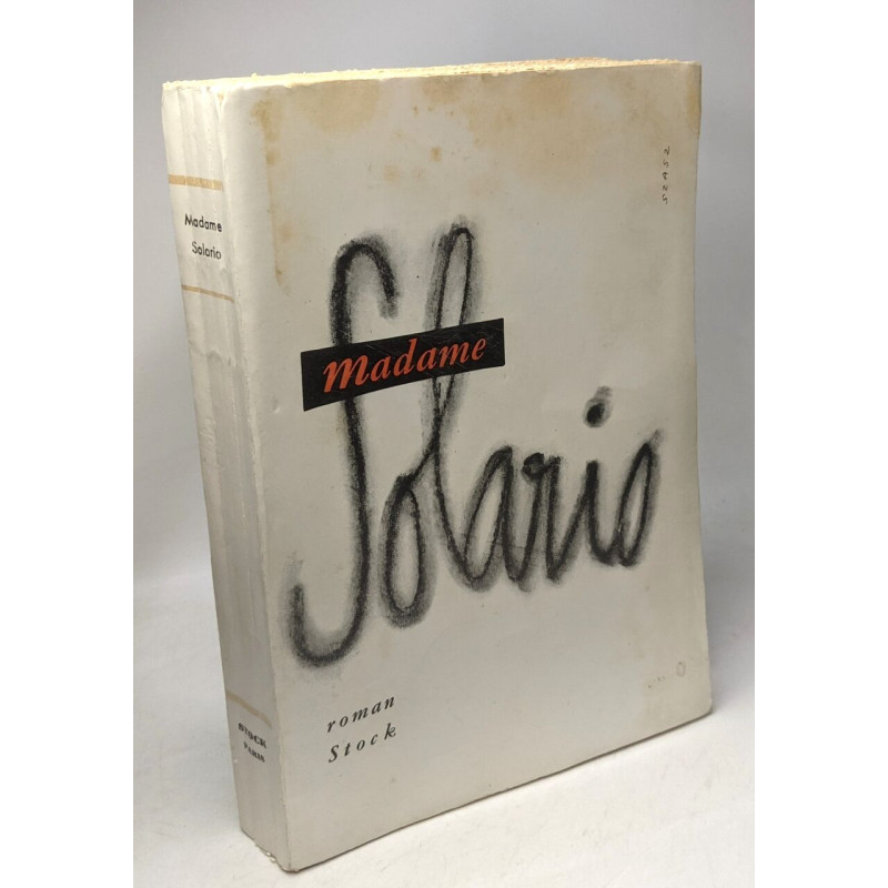 Madame Solario - traduit par Mme R. Villoteau préface de Marcel Brion