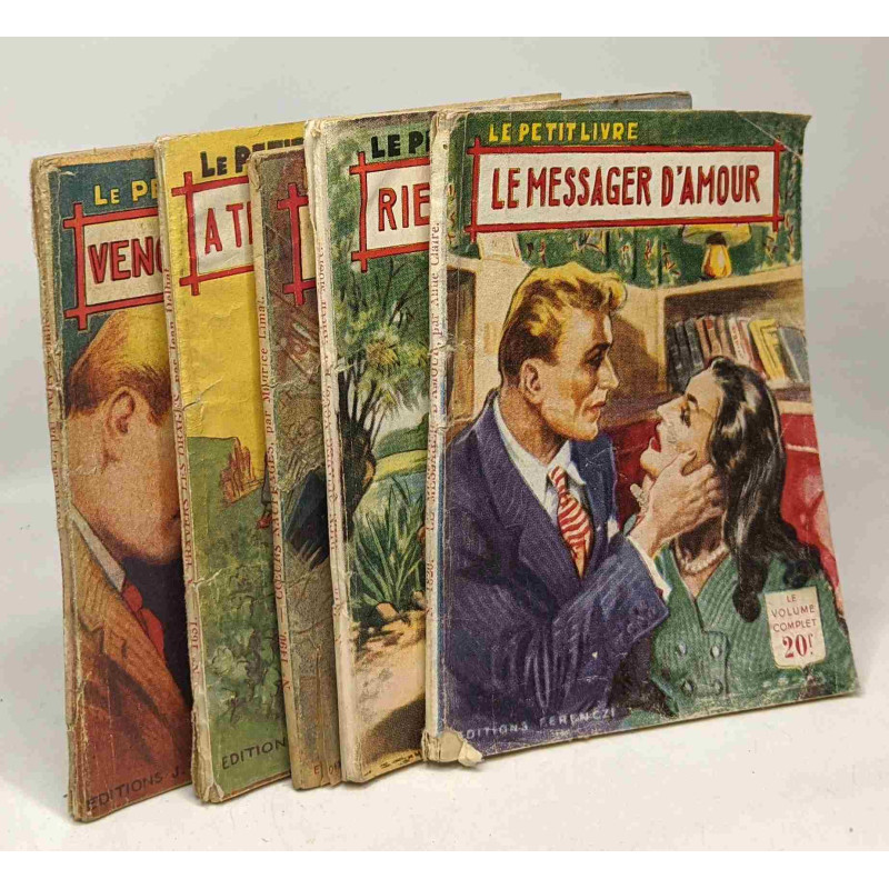 5 livres collection "le petit livre": vengeance posthume + à...