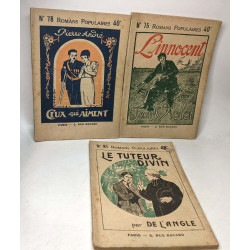 11 numéros de la collection "Romans Populaires":...