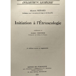 Initiation à l'étruscologie