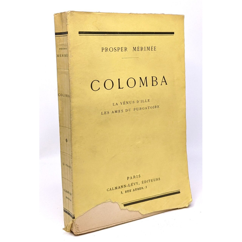 Colomba - La Vénus d'Ille - Les âmes du purgatoire