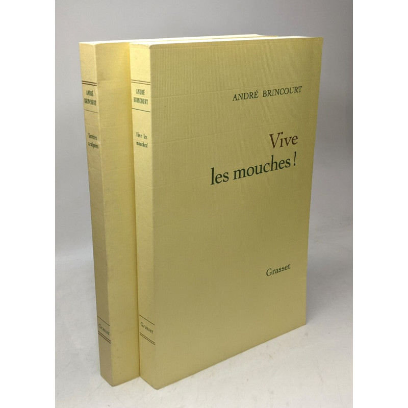 Vive les mouches ! + Secrètes araignées - 2 livres