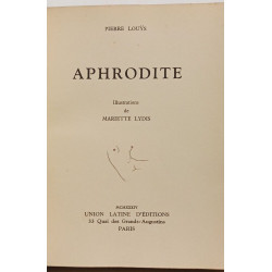 Aphrodite - illustrations de Lydis