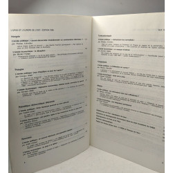L'URSS et l'Europe de l'Est / notes et études documentaires
