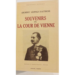 Souvenirs de la cour de Vienne