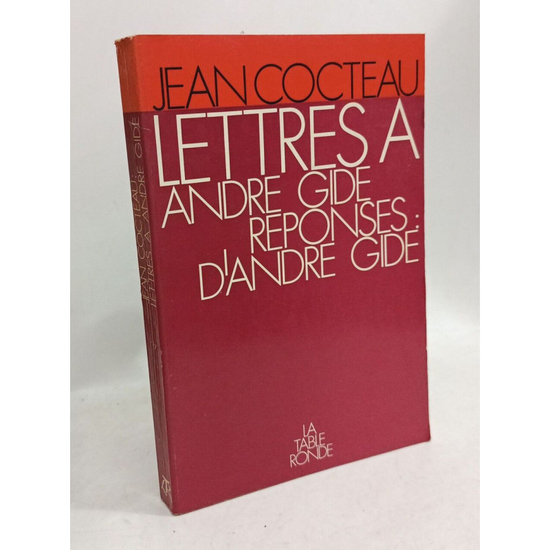 Lettre à André Gide réponse: D'André Gide