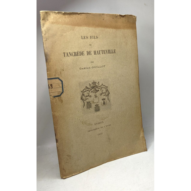Les fils de Tancrède de Hauteville