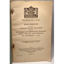 Documents Concerning German-Polish Relations and the Outbreak of...
