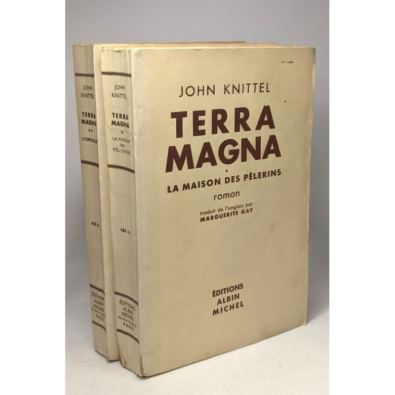 Terra Magna - La Maison des pèlerins (TOME 1) + L'Orphelin (TOME...