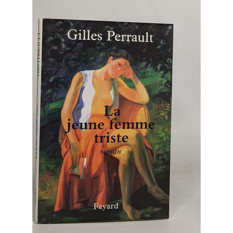La jeune femme triste