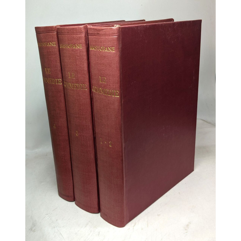 Le comedie - 4 tomes en 3 volumes