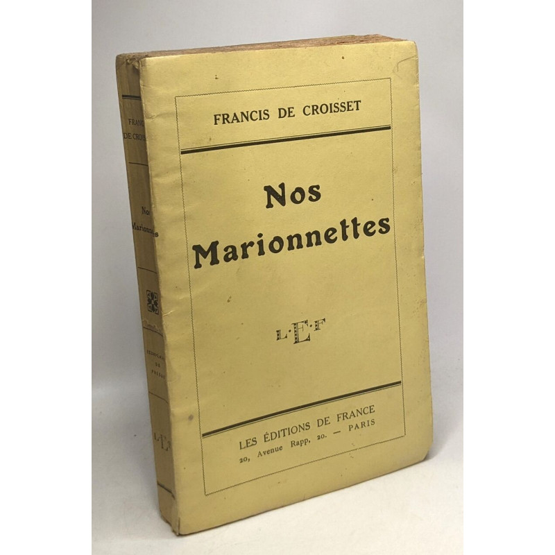 Nos marionnettes