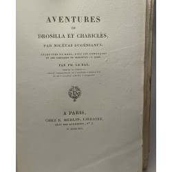 Aventures de Drosilla et Chariclès --- collection des romans...