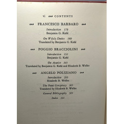 The Earthly Republic: Italian Humanists on Government and Society
