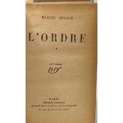 L'ordre - tome premier et second