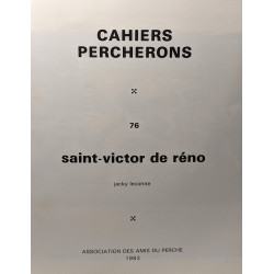 Saint-victor de Réno - cahiers percherons n°76