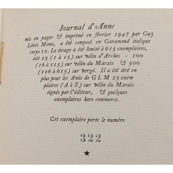 Journal d'Anne