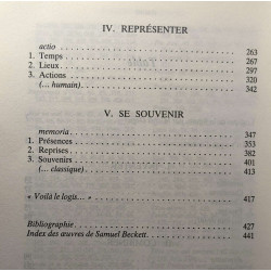 L'Oeuvre sans qualités. Rhétorique de Samuel Beckett