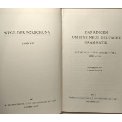 Das Ringen um eine neue Deutsche Grammatik. Aufsätze aus drei...