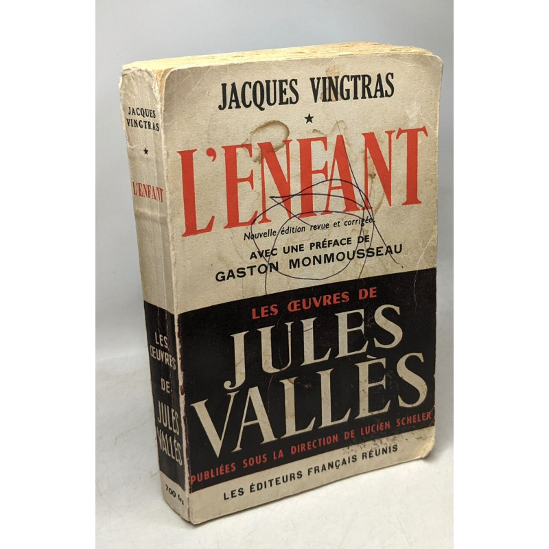 L'enfant - nouvelle édition revue et corrigée avec une préface de...